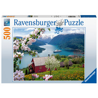 thumb-Idylle scandinave  - puzzle de 500 pièces-2