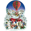 SUNSOUT Old Fashioned Snow Globe  - jigsaw puzzle of 1000 pieces