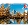 Educa  The Matterhorn mountain in autumn - 1000 pieces