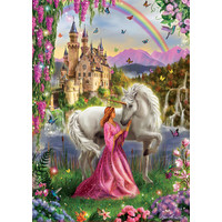 thumb-The fairy and the unicorn -  jigsaw puzzle of 500 pieces-2