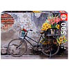 Educa Bicycle with flowers -  jigsaw puzzle of 500 pieces