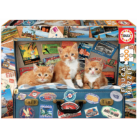 thumb-Kittens on a holiday - puzzle of 200 pieces-2