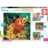 Educa 4 puzzles des animaux Disney - 12, 16, 20 et 25 pièces