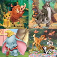 thumb-4 puzzles of Disney animals - 12, 16, 20 and 25 pieces-2