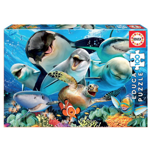  Educa Underwater selfie - 100 pieces 