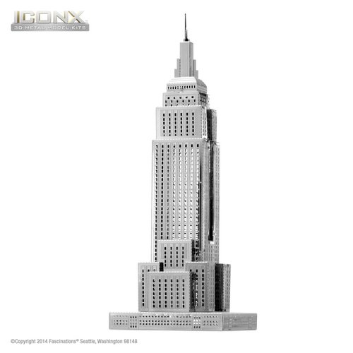  Metal Earth Empire State Building - Iconx puzzle 3D 