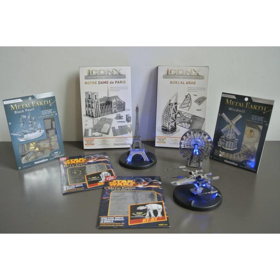 Fascinations ICONX Big Ben Metal Earth 3D Laser Cut Steel Model Kit – DIY