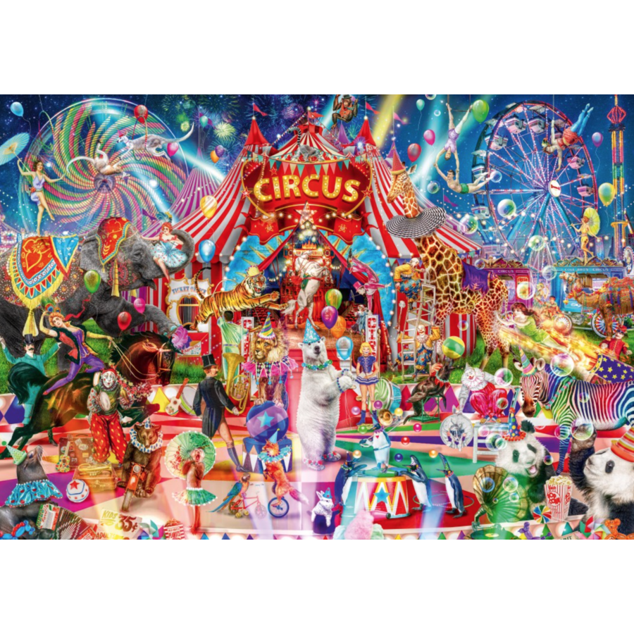 A Night at the Circus - puzzle of 4000 pieces-1