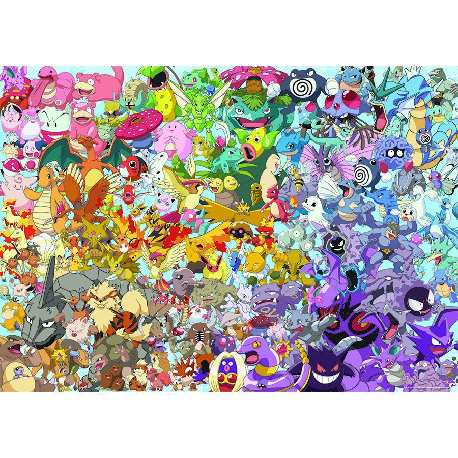 Pokemon - Challenge - puzzle de 1000 pièces-1