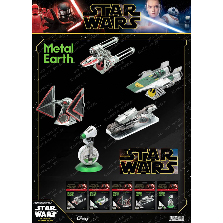 Star Wars - Resistance A-Wing Fighter - puzzle 3D-7