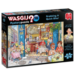 Puzzle 1000 pièces : Wasgij Retro Mystery 7 : Déstockage ! - Jumbo