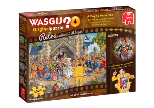  Jumbo Wasgij Original 4 Retro - 1000 stukjes 