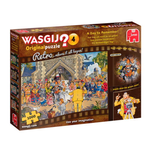  Jumbo Wasgij Original 4 Retro - 1000 pieces 