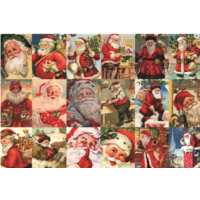 thumb-Vintage Santa's - puzzel van 2000 stukjes-1