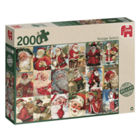 thumb-Vintage Santa's - puzzel van 2000 stukjes-3