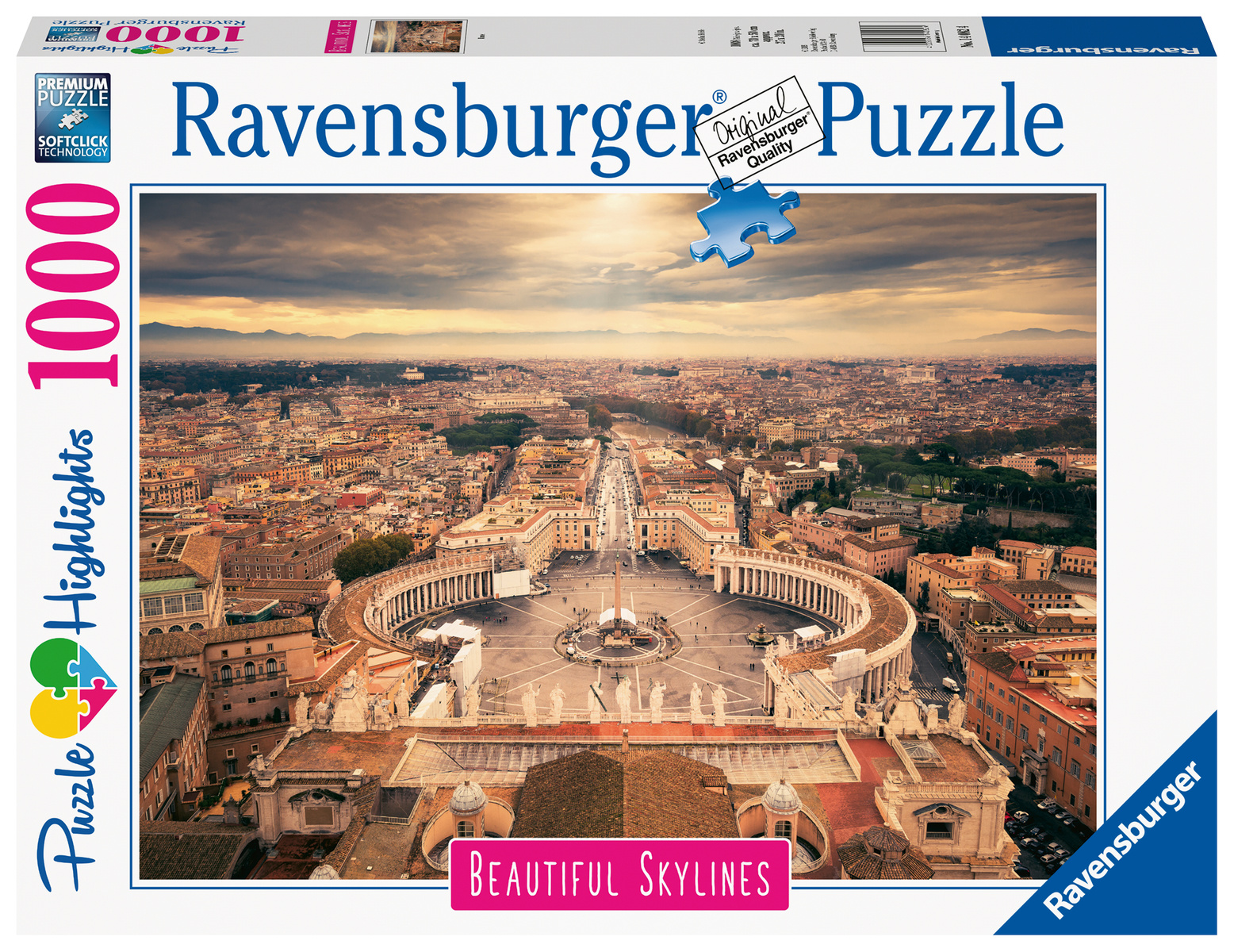 Skyline Rome, Italy New 1000 Piece Jigsaw Puzzle