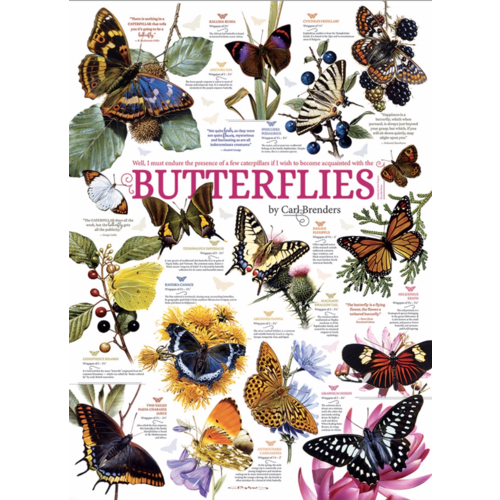  Cobble Hill Butterfly Quotes - 1000 pieces 