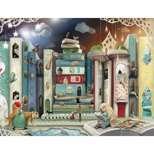 Cobble Hill La licorne et ses amis - puzzle de 2000 pièces