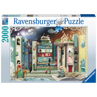 Ravensburger The street of novels - puzzle of 2000 pieces