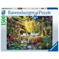 thumb-Idylle bij de waterplaats - puzzel van 1500 stukjes-2