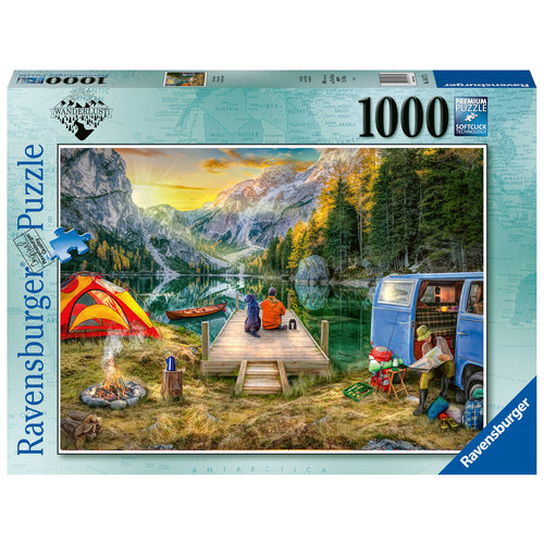 Ravensburger Calm Campsite- 1000 pieces 