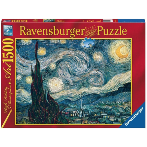  Ravensburger La Nuit étoilée - Van Gogh - 1500 pièces - Offre Exclusive 