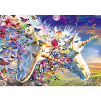 thumb-Rêve de licorne - puzzle de 1000 pièces-1