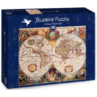 thumb-Antique World Map - puzzle of 1000 pieces-2