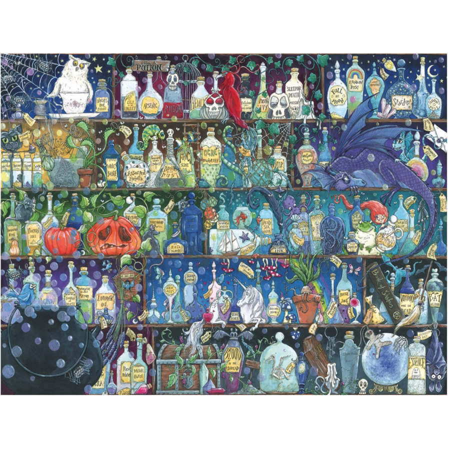 The poison cupboard  - puzzle of 2000 pieces-1