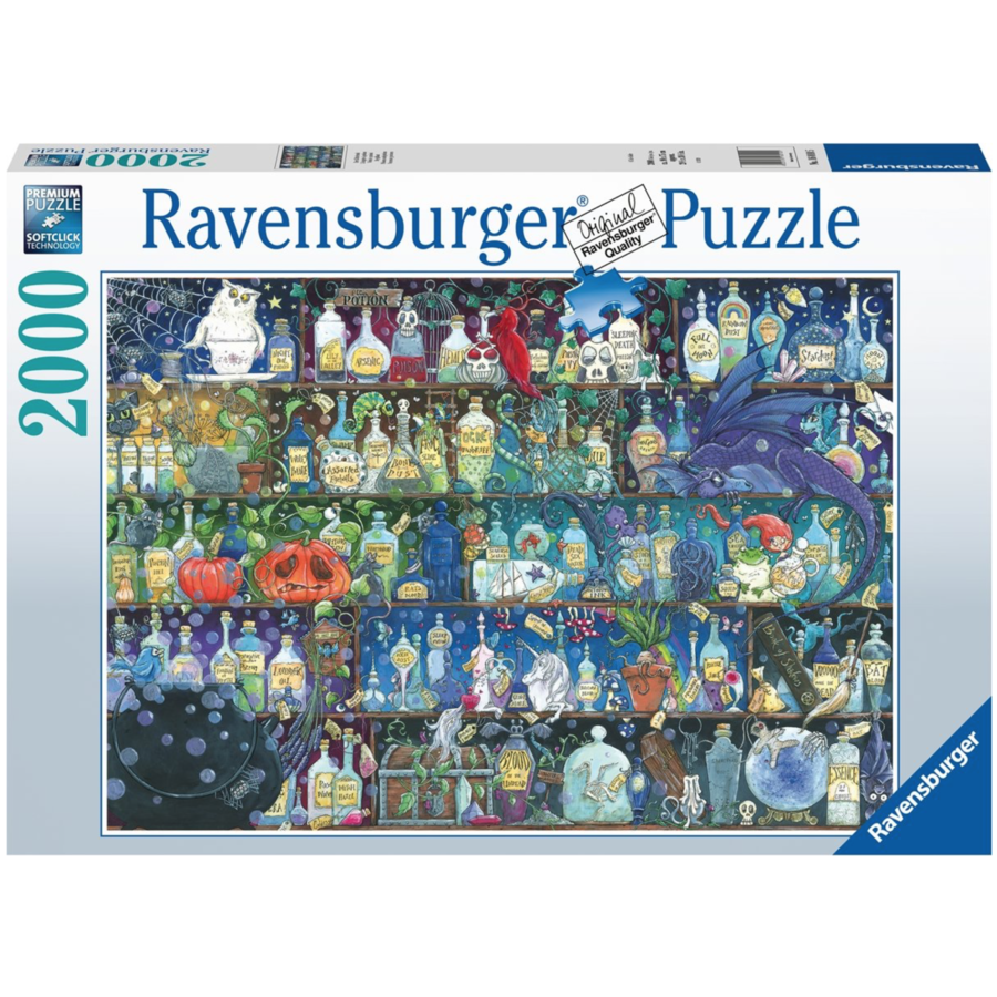 The poison cupboard  - puzzle of 2000 pieces-2