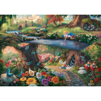 thumb-Alice in Wonderland - Thomas Kinkade - jigsaw puzzle of 1000 pieces-2