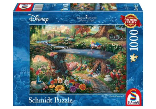 Puzzle Disney Schmidt 1000 pièces La Belle et la Bête en hiver