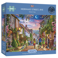 thumb-Mermaid Street in Rye - jigsaw puzzle of 1000 pieces-1