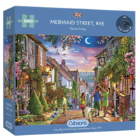thumb-Mermaid Street in Rye - puzzel van 1000 stukjes-1