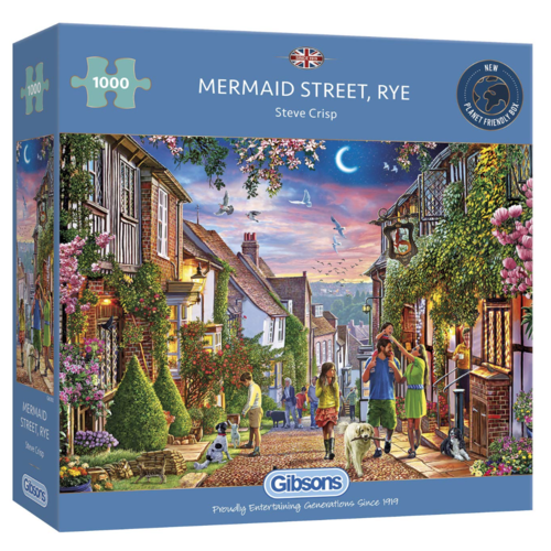  Gibsons Mermaid Street in Rye - 1000 pieces 