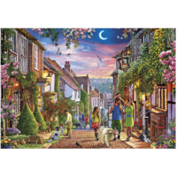 thumb-Mermaid Street in Rye - puzzel van 1000 stukjes-2