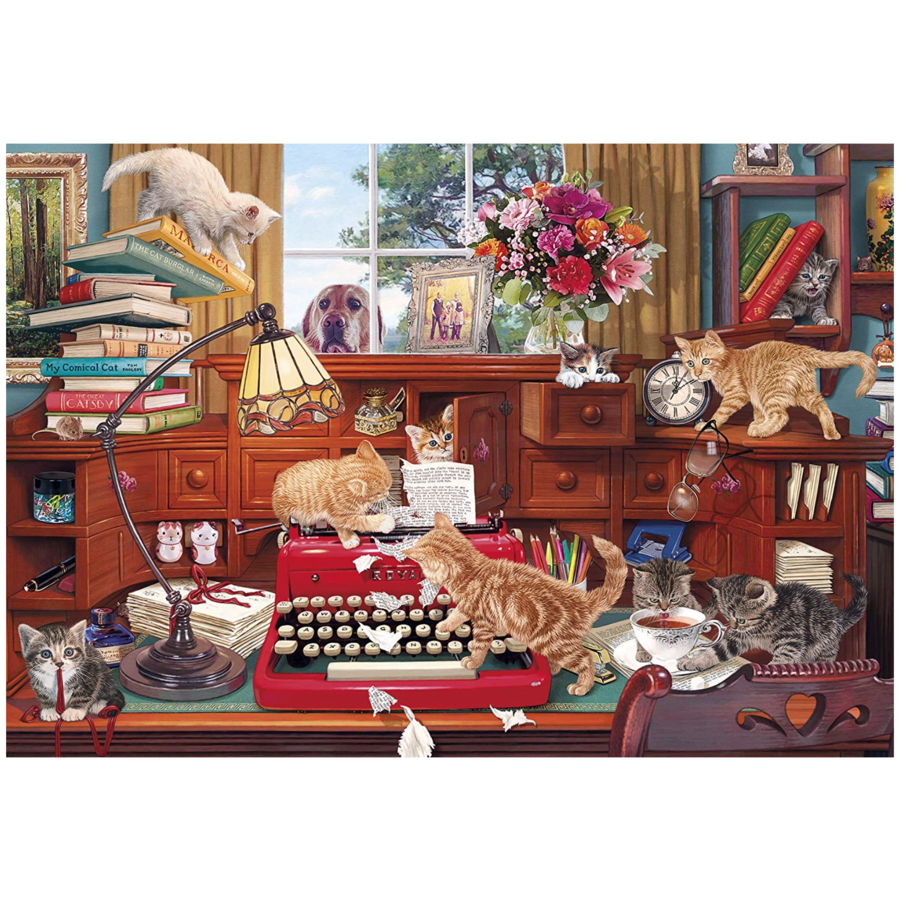 Writer's Block - jigsaw puzzle of 1000 pieces-2