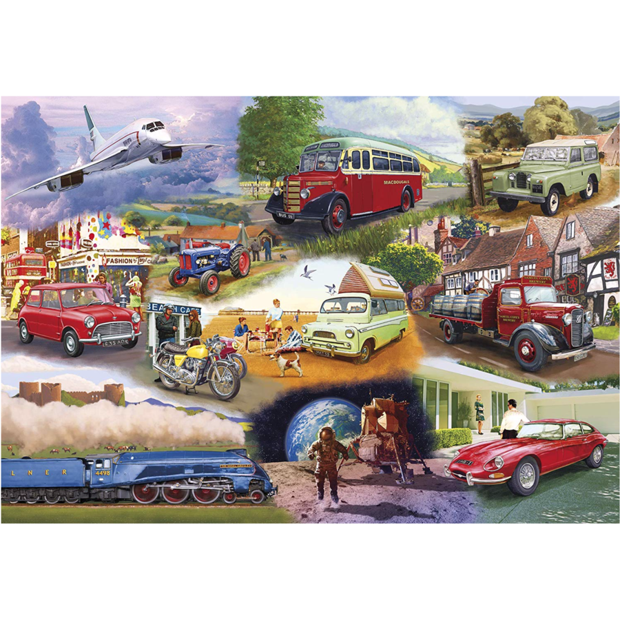 Iconic Engines  - jigsaw puzzle of 1000 pieces-2