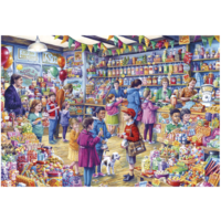 thumb-The Old Sweet Shop - jigsaw puzzle of 1000 pieces-1