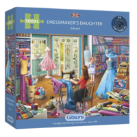 thumb-Dressmaker's Daughter - puzzle of 500XL pieces-1