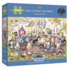 Gibsons Mad Catter's Tea Party - 250 XL pieces jigsaw puzzle