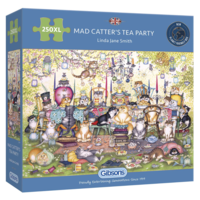 thumb-Mad Catter's Tea Party - 250 XL pieces jigsaw puzzle-1