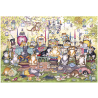 thumb-Mad Catter's Tea Party - 250 XL pieces jigsaw puzzle-2