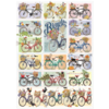 Cobble Hill Colorful Bicycles - puzzle of 1000 pieces