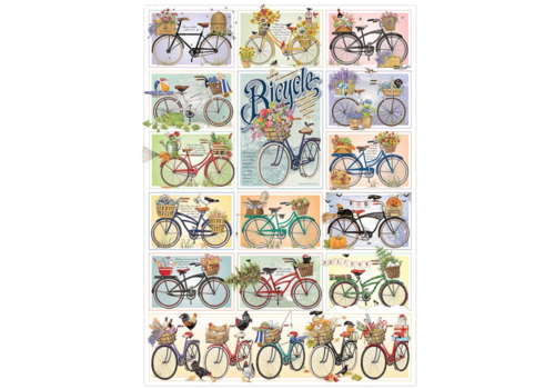  Cobble Hill Colorful Bicycles - 1000 pieces 