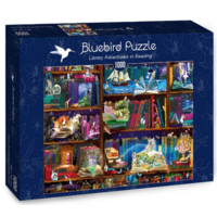 thumb-Aventures en bibliothèque - puzzle de 1000 pièces-2