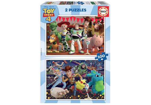  Educa Toy Story 4 - 2 x 100 pièces 