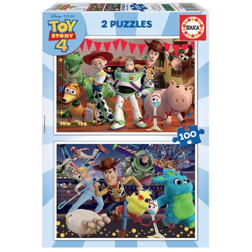  Educa Toy Story 4 - 2 x 100 pièces 