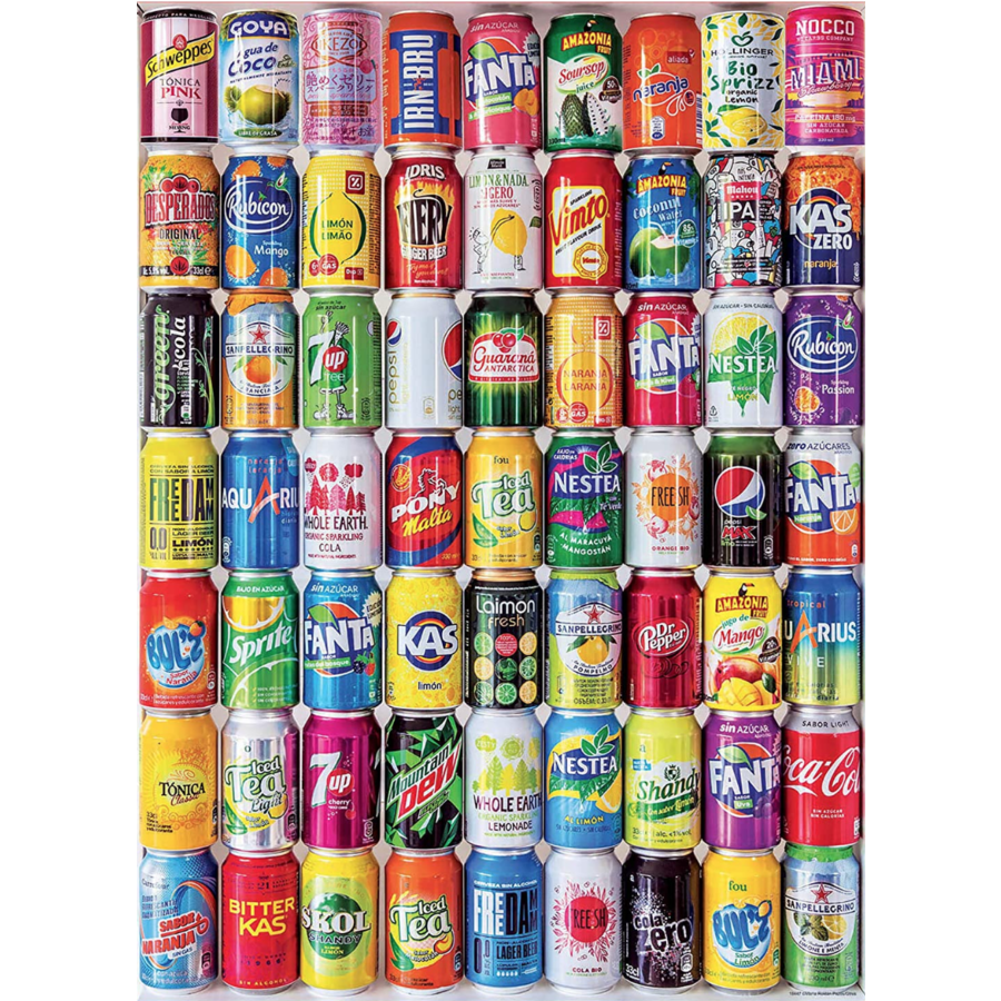 Canettes de Soda - puzzle de 500 pièces-2