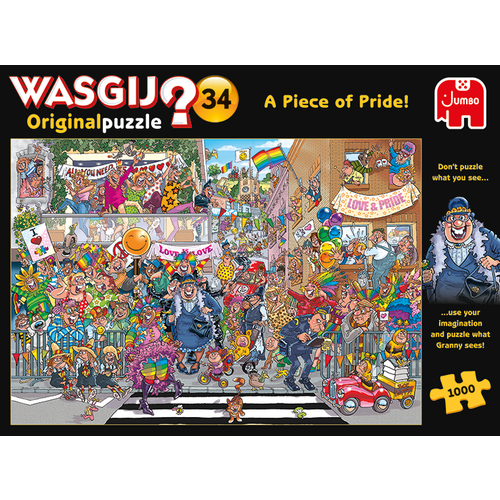  Jumbo Wasgij Original 34 - A Piece of Pride! - 1000 pièces 